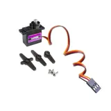 MG90S Metal Gear Servo Motor Set High Torque Small Size 4.8-6V - Angle & Detail View | Superb Tech India