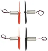 Micro Coreless Motor 4Pcs 7x16mm with Propeller for Micro Drone Quadcopter Motor - Dimensions & Technical Specifications | Superb Tech India