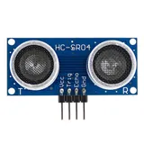 HC-SR04 Ultrasonic Sensor Module Distance Measuring Transducer - Angle & Detail View | Superb Tech India