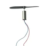 Micro Coreless Motor 4Pcs 7x16mm with Propeller for Micro Drone Quadcopter Motor - Angle & Detail View | Superb Tech India