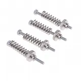 4 Sets/Lot - M3 Screw, Spring and Knob Leveling Pack High Quality Stainless Steel - Angle & Detail View | Superb Tech India