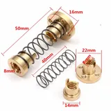 Anti Backlash Nut for TR8*4 8mm 2 Starts Lead Screw - Dimensions & Technical Specifications | Superb Tech India