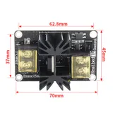 3D Printer Mosfet 25A Heated Bed Power Control Expansion Module - Angle & Detail View | Superb Tech India