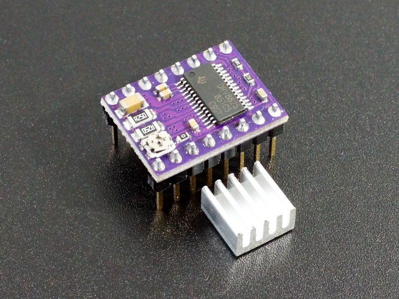 DRV8825 Stepper Motor Driver Module Good Quality for 3d Printer CNC Laser Engraver - Angle & Perspective