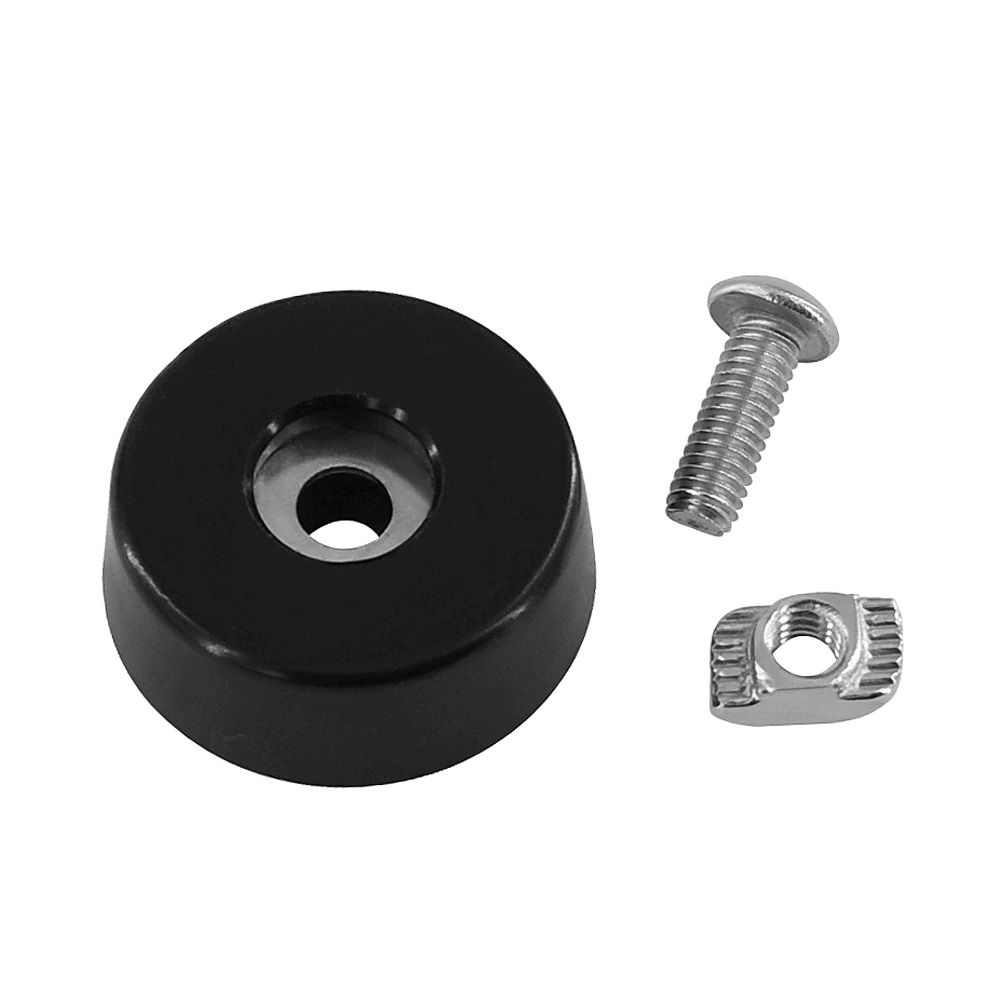 4Pcs Rubber Feet Set for 2020 Extrusion Profile 3D Printer CNC Frame - Dimensions & Specs