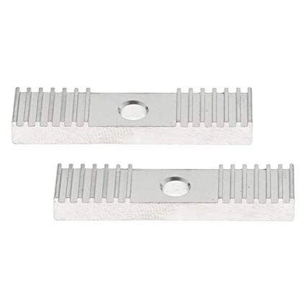 2Pcs Aluminium Belt Clamp GT2 Timing Belt Fixing Piece - Main View