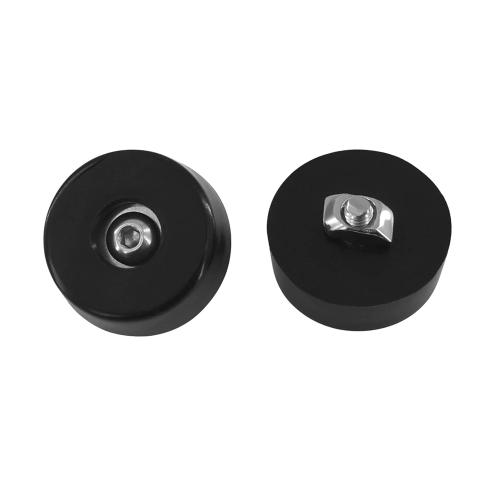 4Pcs Rubber Feet Set for 2020 Extrusion Profile 3D Printer CNC Frame - Angle & Perspective