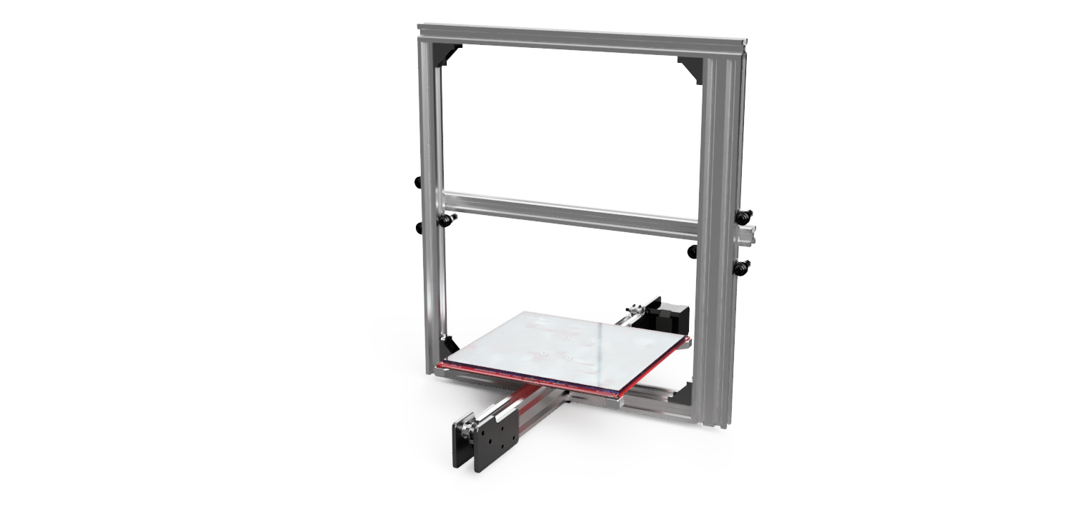 3D Printer Frame Mechanical Body Aluminium Extrusion V - Dimensions & Specs