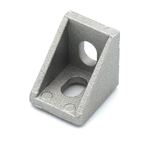 4Pcs 2020 Aluminum Profile Corner Angle Bracket Connector for 3D Printer CNC Machine Frame - Mounting & Wiring