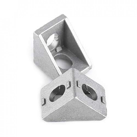 4Pcs 2020 Aluminum Profile Corner Angle Bracket Connector for 3D Printer CNC Machine Frame - Main View