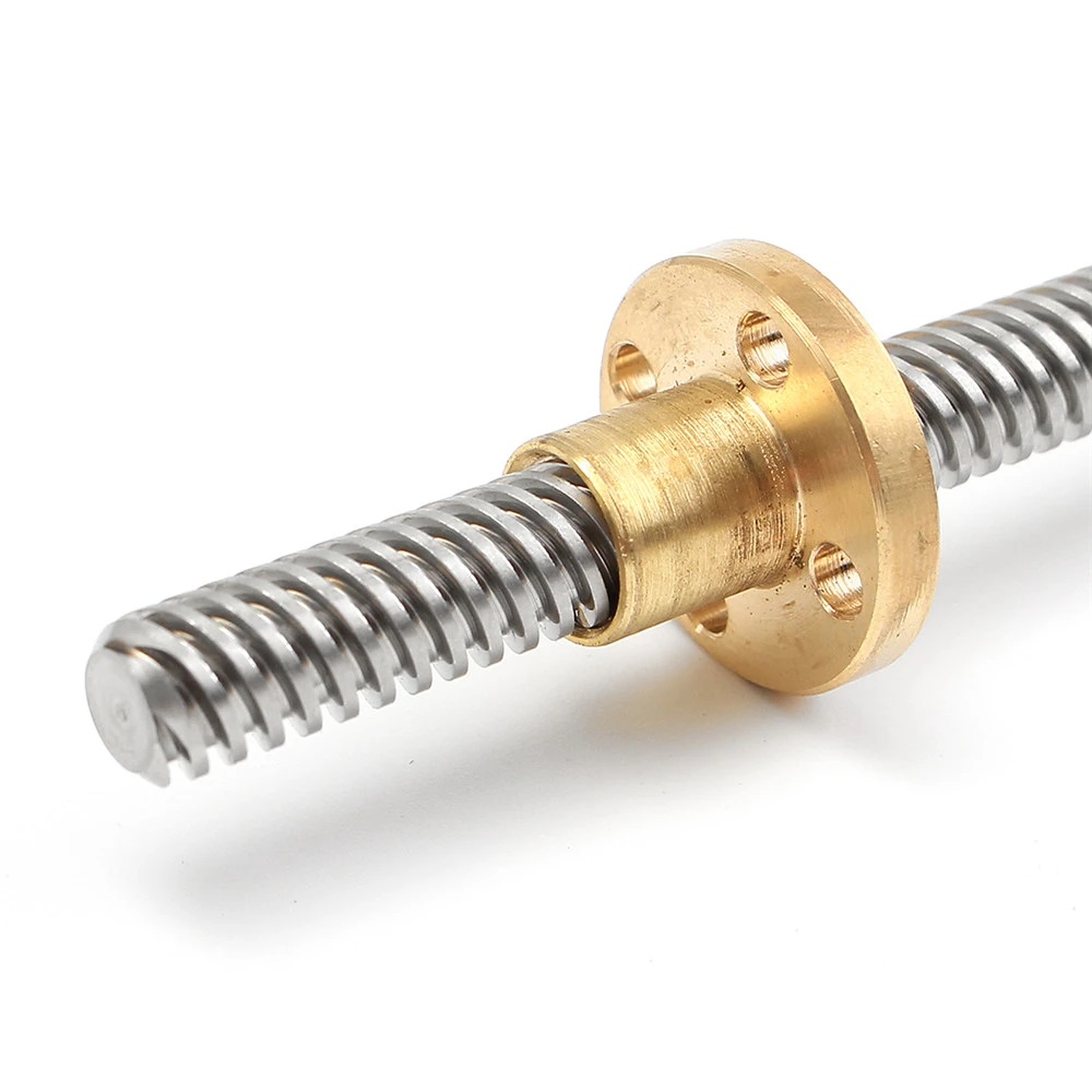 TR8*8 ACME Lead Screw 500mm Length 8mm Diameter 2mm Pitch 4 Start 8mm Lead - Main View