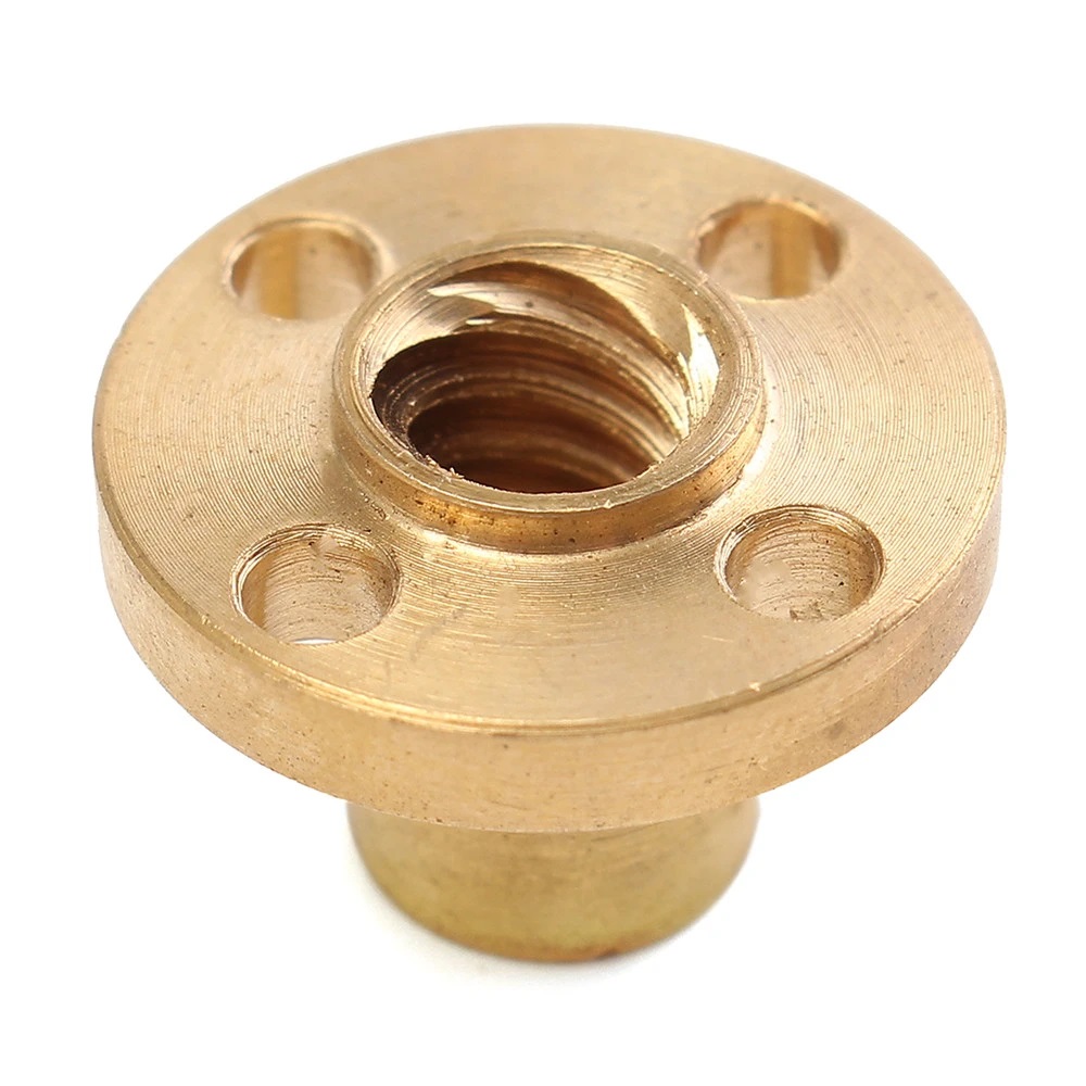 TR8*8 ACME Lead Screw 500mm Length 8mm Diameter 2mm Pitch 4 Start 8mm Lead - Dimensions & Specs
