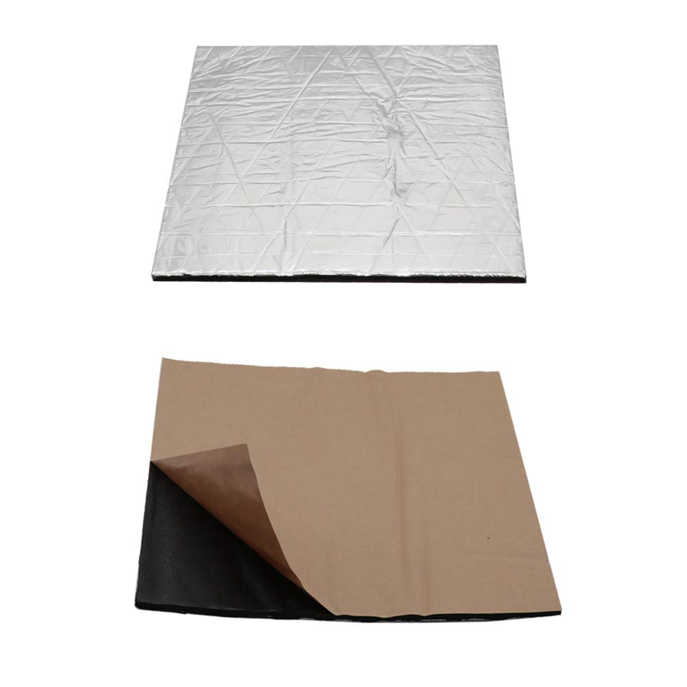 Heated Bed Insulation 220x220x5mm with Adhesive Glue for 3D Printer - Angle & Perspective