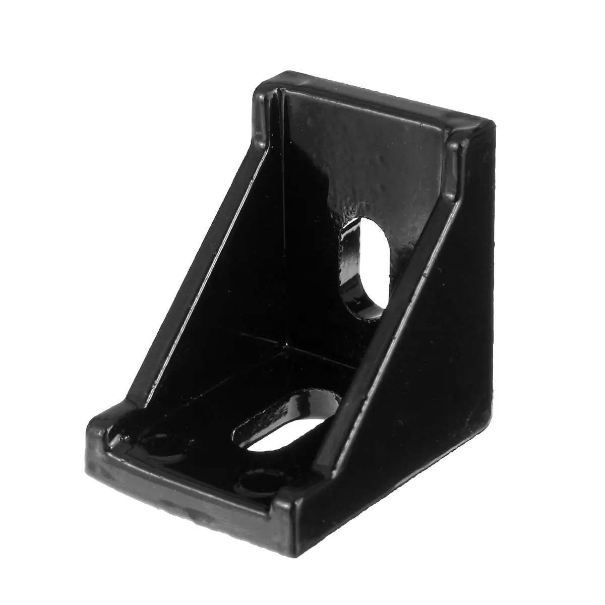 Black Corner Bracket 90 degree Joint for Aluminium Profile T - Main View
