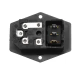 240V 10A 3-Pin Switch Socket Female Plug Power Chord with Fuse - Mounting, Pinout & Wiring Overview | Superb Tech India