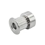 GT2 20 Teeth 10mm Width Timing Pulley 2mm Pitch 5mm Bore - Angle & Detail View | Superb Tech India
