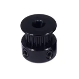 GT2 Black Timing Pulley 20 Teeth 5mm Bore - Main Product View | Superb Tech India