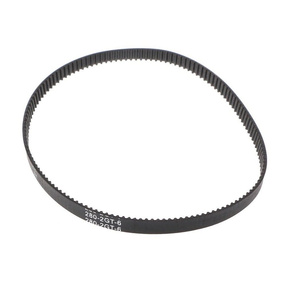 280mm GT2 Rubber Timing Belt Closed Loop 6mm Width for 3D Printer CNC - Main View