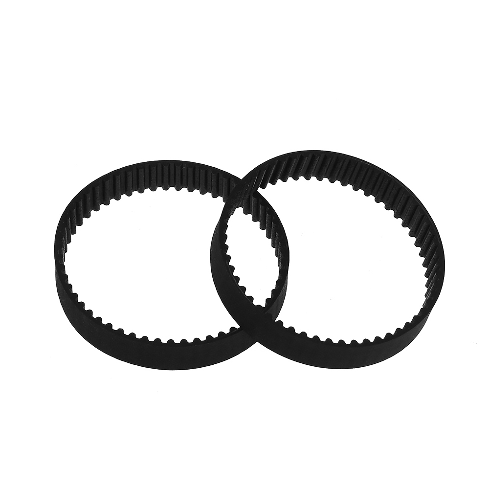 110mm GT2 Rubber Timing Belt Closed Loop 6mm Width for 3D Printer CNC - Angle & Perspective