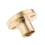Copper Nut for Lead Screw TR8*8 8mm Diamater - Angle & Detail View | Superb Tech India