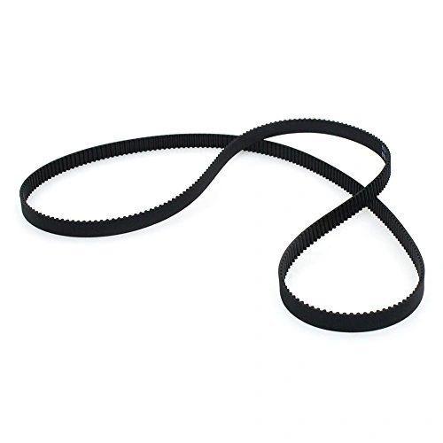 1220mm GT2 Rubber Timing Belt Closed Loop 6mm Width for 3D Printer CNC - Angle & Perspective