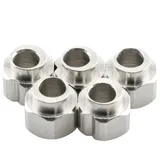 4Pcs Carbon Steel Eccentric Spacers 6mm Height 5mm Bore 10HEX - Dimensions & Technical Specifications | Superb Tech India