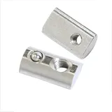 10Pcs/Lot M3 Spring T-Nut for 20mm Aluminium V Slot Profile - Main Product View | Superb Tech India