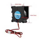12V Turbo Cooling Fan Blower 4020 for 3D Printer - Dimensions & Technical Specifications | Superb Tech India