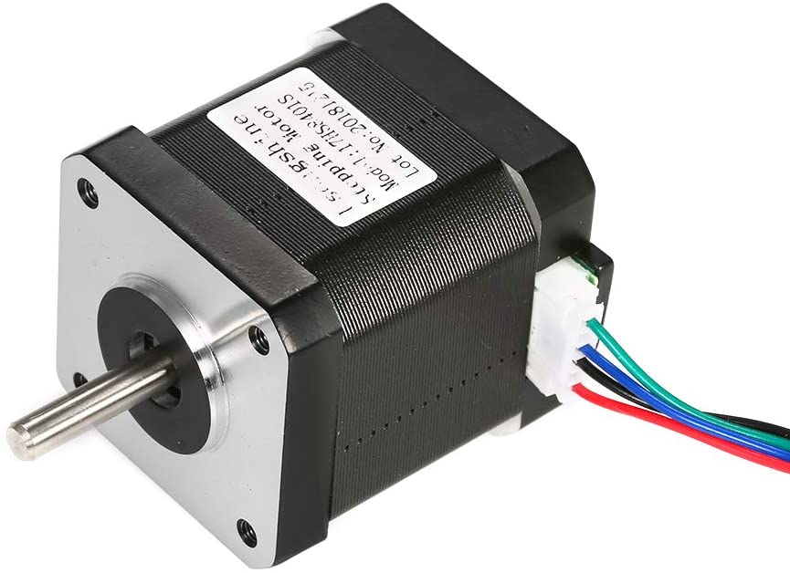 NEMA 17 Stepper Motor 5.2KGCM 17HS8401S Black with Cable - Mounting & Wiring
