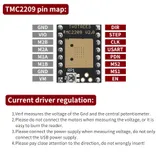 TMC2209 V2.0 Stepper Motor Driver Module with Heatsink - Mounting, Pinout & Wiring Overview | Superb Tech India