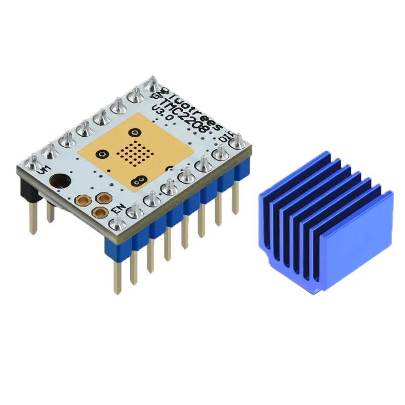 TMC2208 V3.0 Stepper Motor Driver Module with Heatsink - Main Product View | Superb Tech India