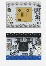 TMC2208 V3.0 Stepper Motor Driver Module with Heatsink - Angle & Detail View | Superb Tech India