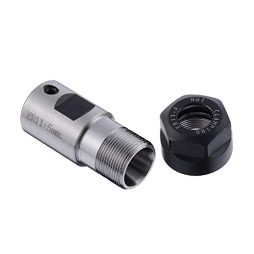 ER11 Spindle Tool Holder Motor Chuck 5mm diameter - Dimensions & Specs