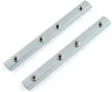 V Slot Straight Joiner Connector for 20 Series Aluminium Extrusion Profiles - Main Product View | Superb Tech India