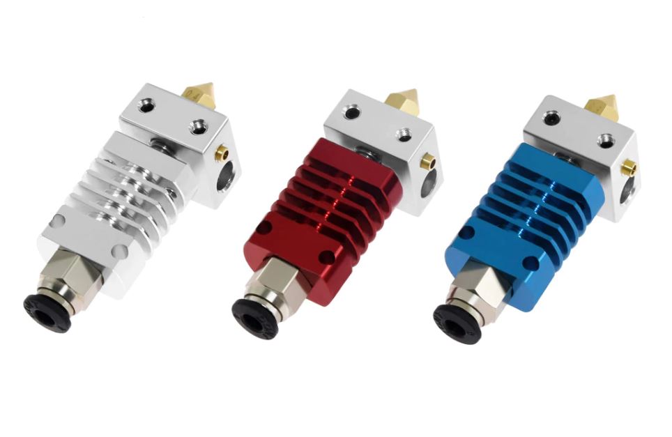CR8 Hotend Kit Bowden Type for Creality CR8/CR10 Ender 3 Blue Color - Dimensions & Specs