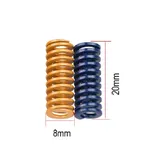 3D Printer Spring 25mm for CR-10 Heated bed Blue - Angle & Detail View | Superb Tech India