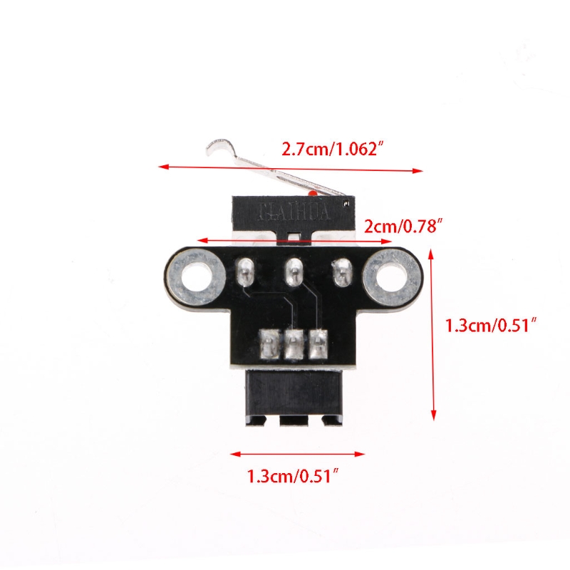 Endstop Limit Switch Module Horizontal Type for Z axis with 1M Cable Creality Version - Angle & Perspective