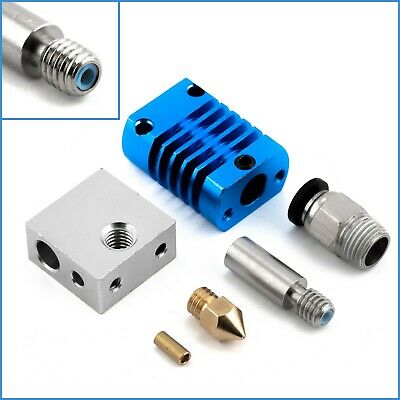CR8 Hotend Kit Bowden Type for Creality CR8/CR10 Ender 3 Blue Color - Angle & Perspective