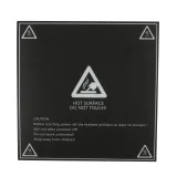 Frosted Sheet Sticker 220x220x0.6mm for 3D Printer Heated Bed - Angle & Detail View | Superb Tech India