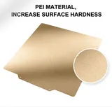 PEI Spring Steel Sheet Double Sided Magnetic Heated Bed Surface for 3D Printer 220x220mm - Mounting, Pinout & Wiring Overview | Superb Tech India