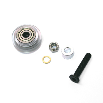 Delrin Solid V Wheel Kit White Color 625zz for Precise V Slot Movement System for 3D Printer Laser Engraver - Main View