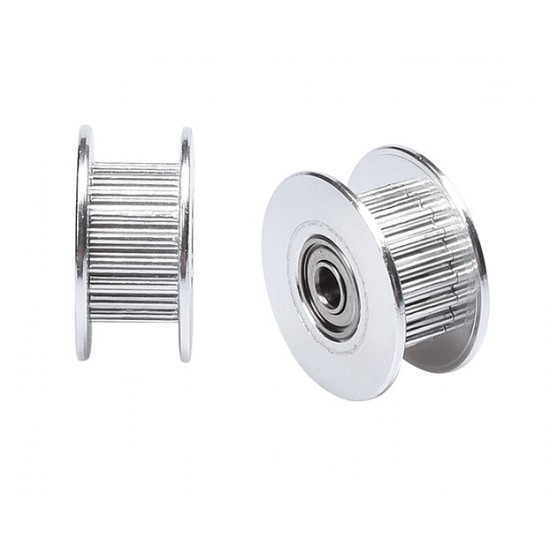 GT2 Idler Pulley Smooth 20 Teeth 3mm Bore 6mm Width - Main View