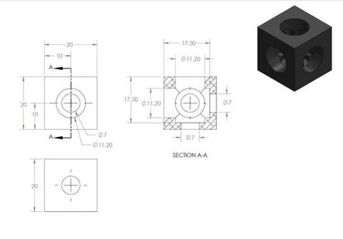 LM8UU Linear Motion Bearing 8mm Diameter - Main Product View | Superb Tech India