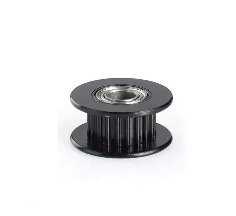 GT2 Idler Pulley Aluminium Black Color High Quality - Main Product View | Superb Tech India