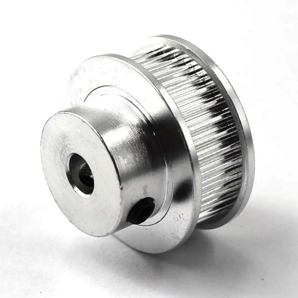 GT2 Aluminium Pulley 40 Teeth 5mm Bore 6mm Width - Main Product View | Superb Tech India