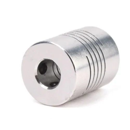 Aluminium Flexible Shaft Coupling 8mm x 8mm - Dimensions & Specs