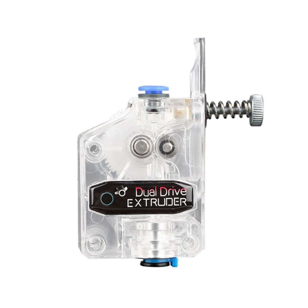 BMG Extruder Kit Transparent With Dual Drive Gear - Package & Accessories