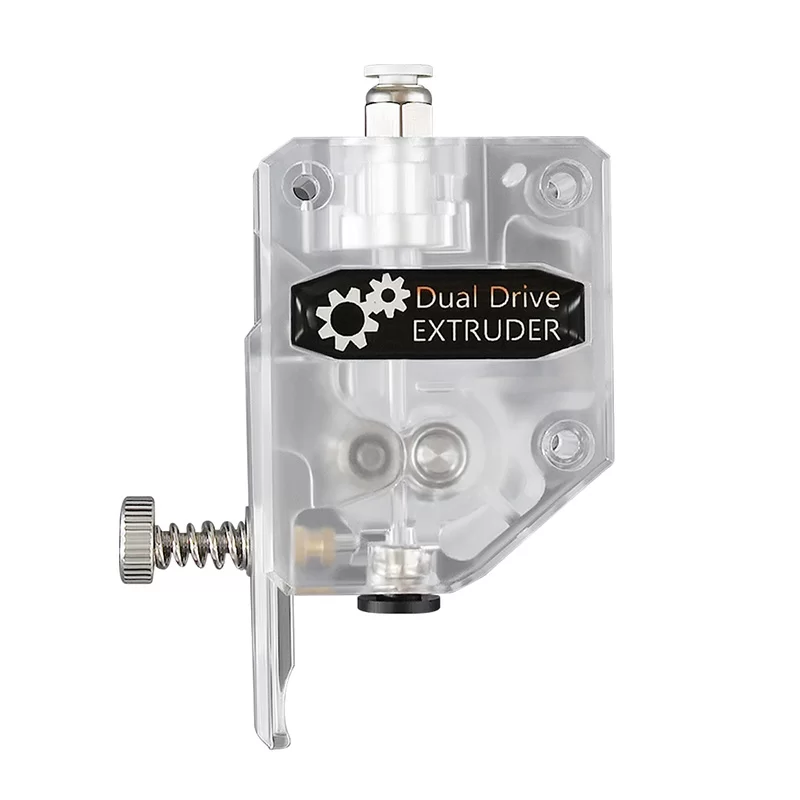 BMG Extruder Kit Transparent With Dual Drive Gear - Dimensions & Specs