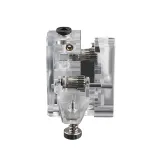 BMG Extruder Kit Transparent With Dual Drive Gear - Angle & Detail View | Superb Tech India