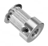 GT2 Pulley 16 Teeth 5mm Bore 6mm Width - Angle & Detail View | Superb Tech India